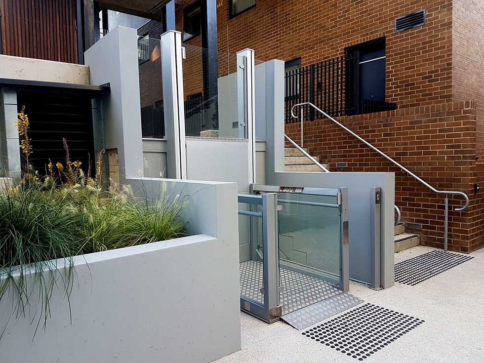 RB150 Wheelchair Platform Lift installed at Summer Hills NSW